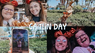 CAITLIN DAY AT HOLLYWOOD STUDIOS