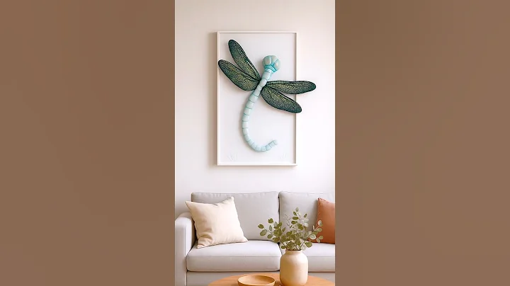 🐛🦋 art wall idea plaster.        #sculpture #drywallart #art #decoration #diy thumbnail