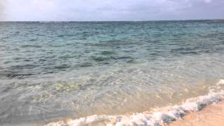 沖縄の海　波の音　20150203