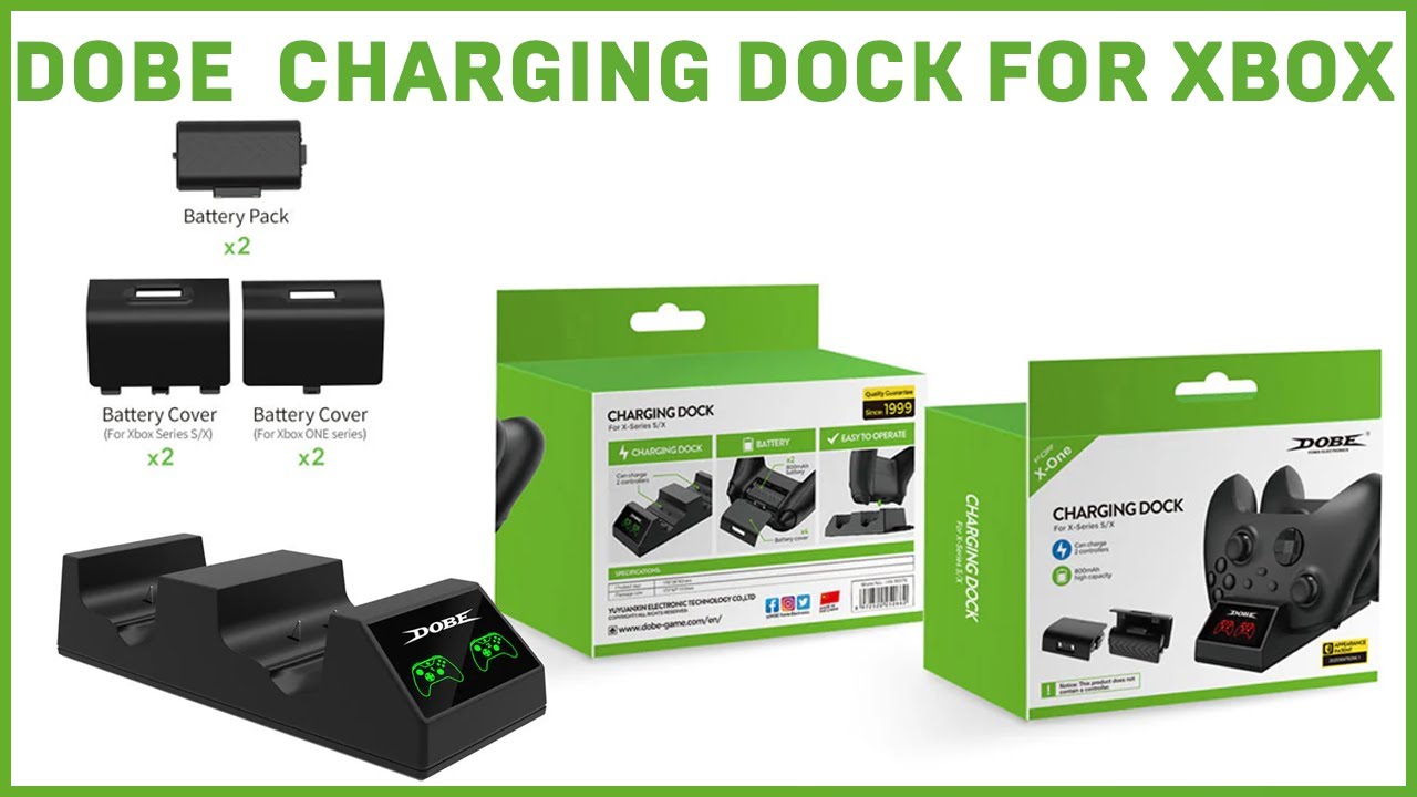 [Unboxing] Dobe Charging Dock for Xbox Series S/X and Xbox One S/X | Full Review