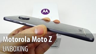 Motorola Moto Z Unboxing în Limba Română (Telefon modular Motorola cu talie de 5 mm)