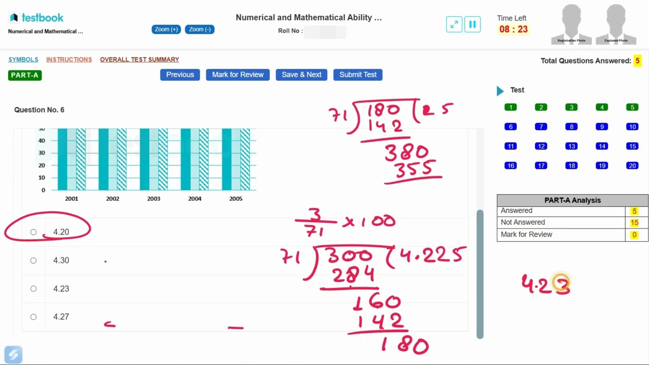 🔥21-01-2026 || Numerical and Mathematical Ability Advanced Subject Test 1 ||🔥