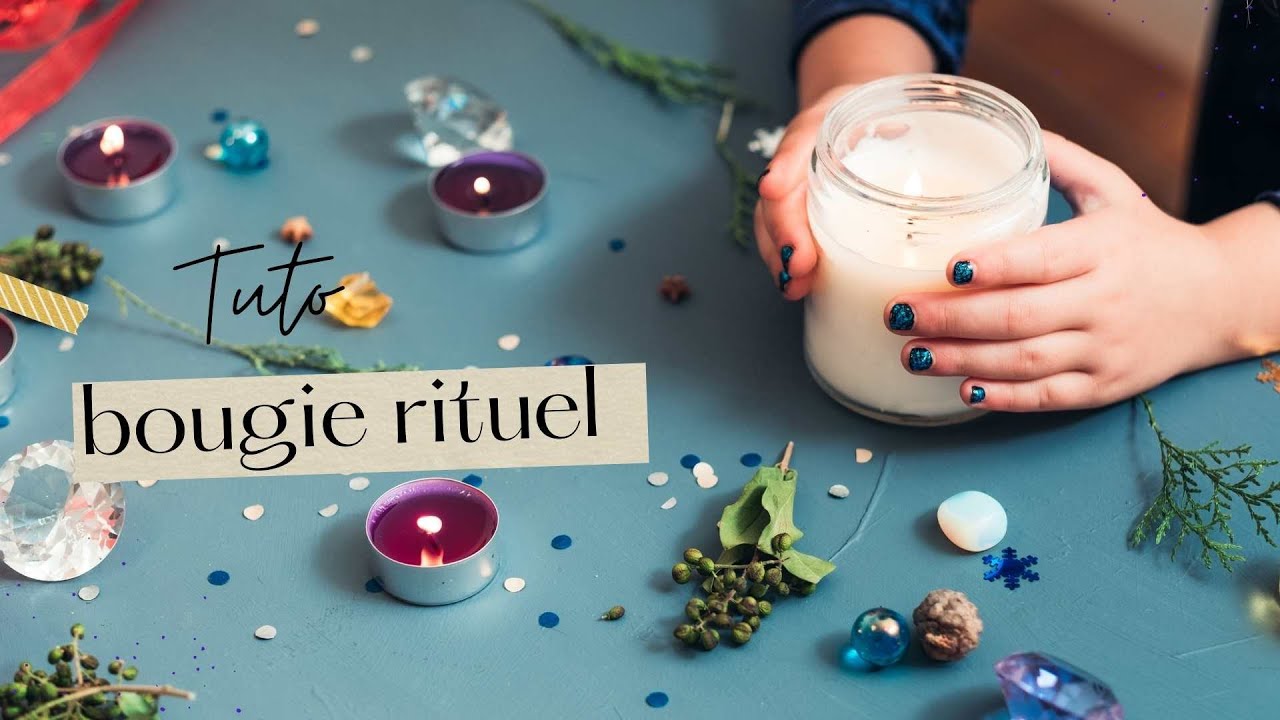Tuto Bougie : DIY Bougie magiques , bougie pierres ou bougie rituel