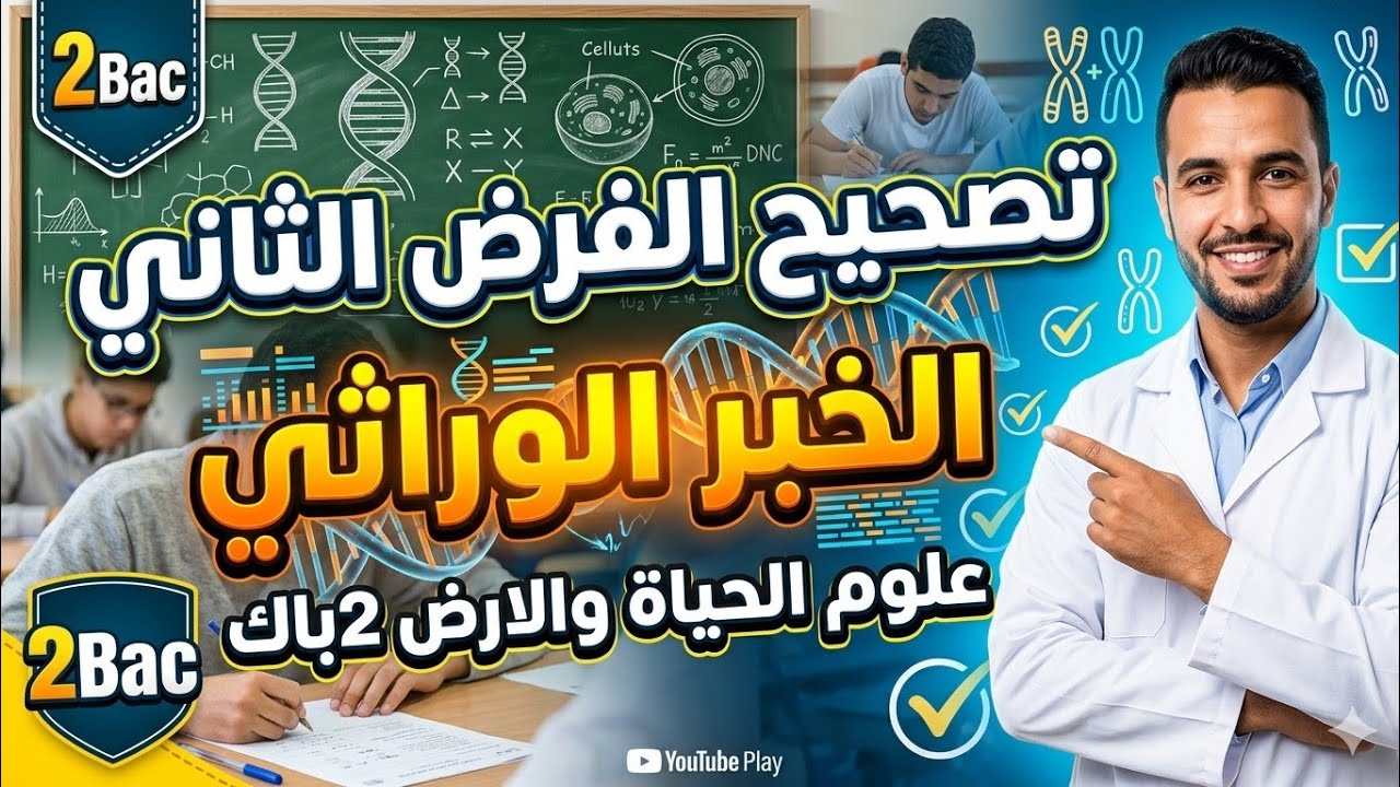 الخبر الوراثي منهجية التمرين الوطني رقم 1 2BACSVT/PC