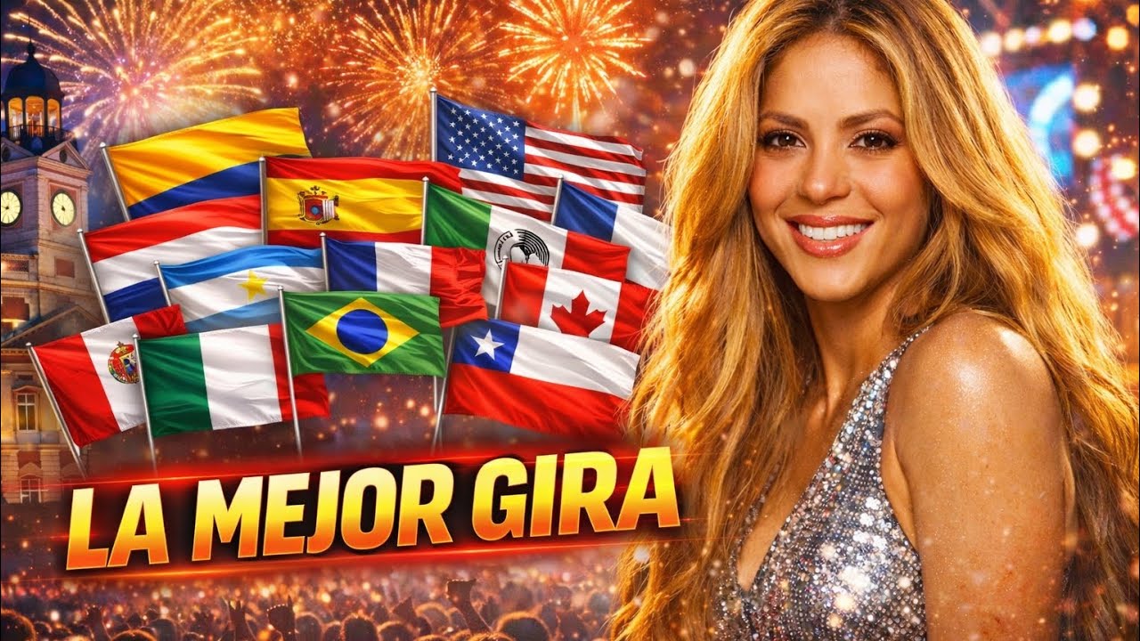 Shakira conquista el mundo con la mejor gira: banderas, fuego y emoción total 🌍🔥🎶 en vivo 2025!!!