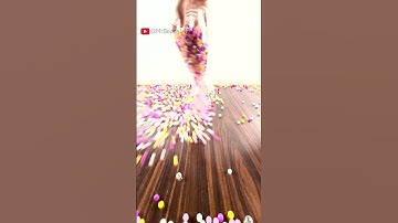 Reverse colorful beads ASMR hypnotic video #asmr #oddlysatisfying #relax