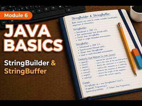 Java String Performance Explained | String vs StringBuilder vs StringBuffer