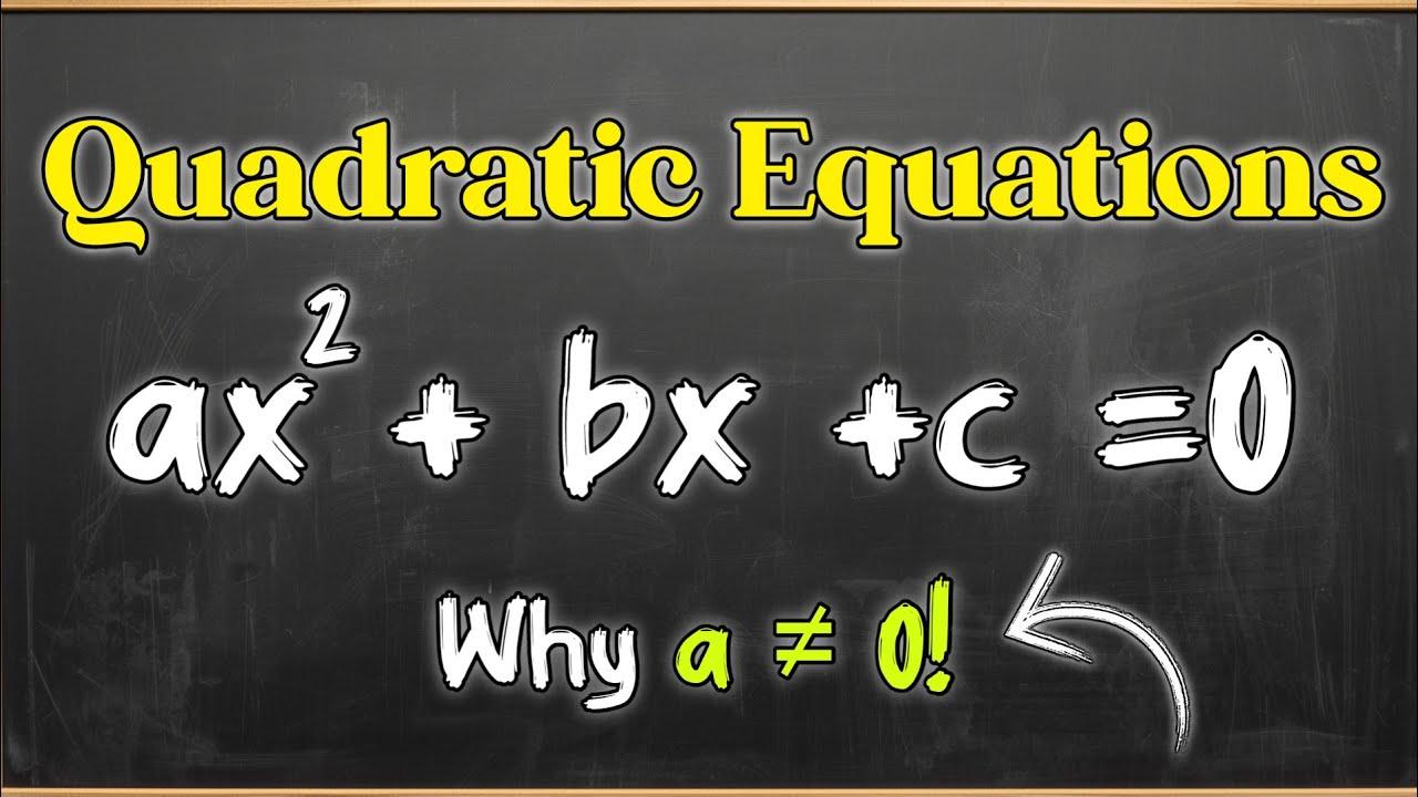 Квадратные уравнения | Введение в квадратные уравнения