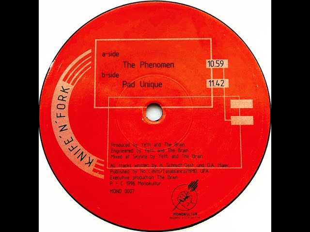 Knife 'N' Fork • The Phenomen (1996) - YouTube