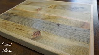 Woodworking / Making a simple wooden tray from pallet