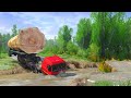 MudRunner Extreme Truck Logging Challenge – Deadly Roads Ahead