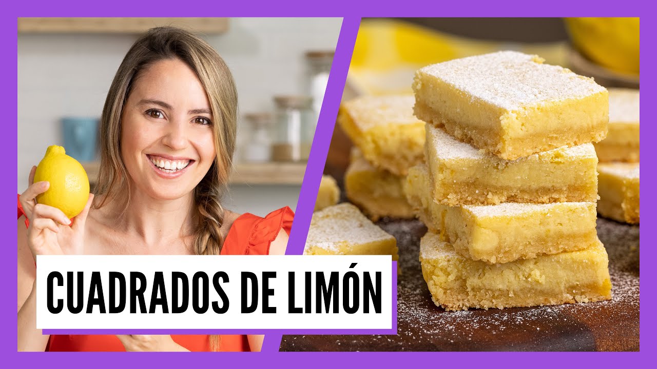 Cuadrados de Limón – ¡Sin Azúcar!