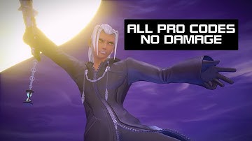 Data Young Xehanort - NO DAMAGE / ALL PRO CODES (LV1 Critical Mode) | Kingdom Hearts III Re:Mind