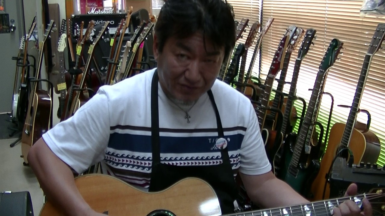 YAMAHA APX-1200 オール単板エレアコ 2010年製 - YouTube