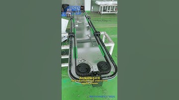 Rectangular annular guide rail circulation conveyor system, custom automated chain pallet conveyor