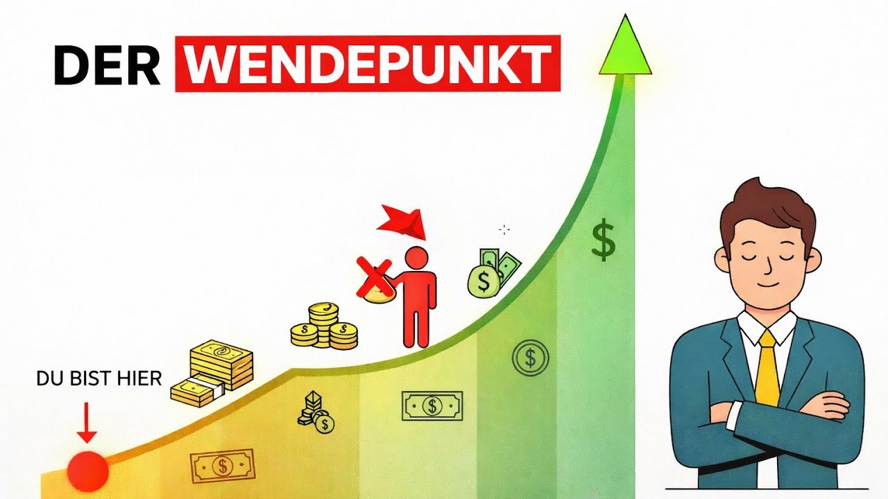 Dieser Punkt entscheidet, wann dein Geld schneller wächst als du arbeitest
