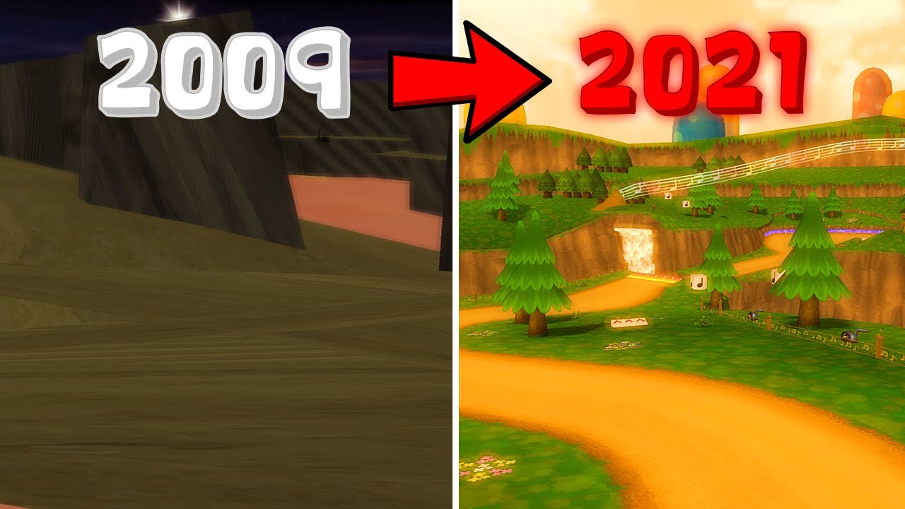Evolution of Mario Kart Wii Custom Tracks (2009 - 2021)