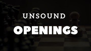 Unsound Openings and How to Exploit Them – GM Roman Dzindzi – Exclusive Preview
