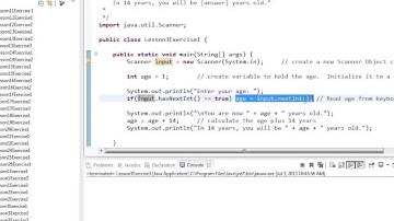 MJP Vol-2 Exercises(Section 3 -Read Integers and Doubles from Keyboard Using Scanner)