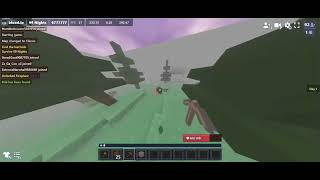 Playing The New Bloxdio Gamemode 99 Nights In The Forest