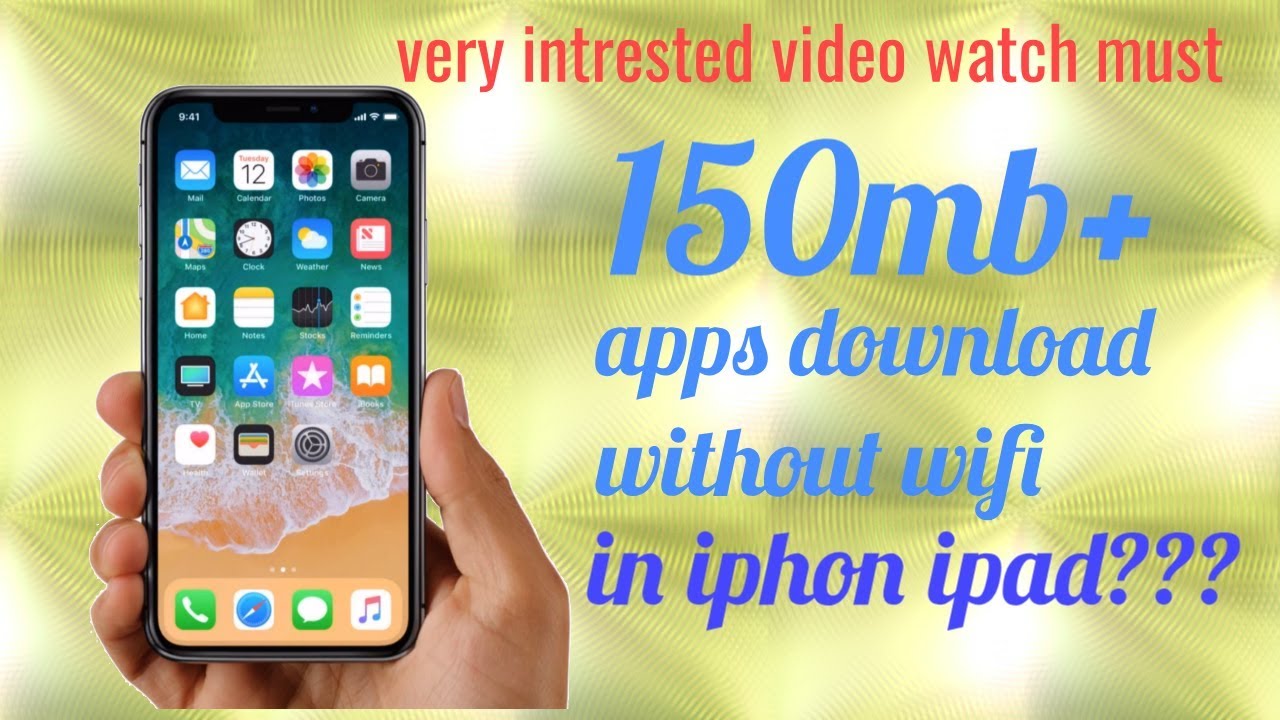 Como Descargar App De Mas De 150 Mb En Iphone www.youtube.com