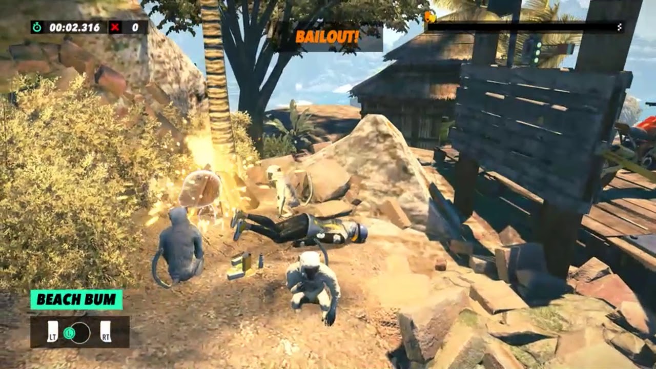 Trials rising, Beach bum, squirrel location