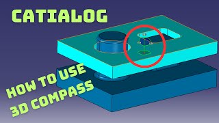 How to Use 3D Compass ? - CATIA V5 - CATIALOG screenshot 5