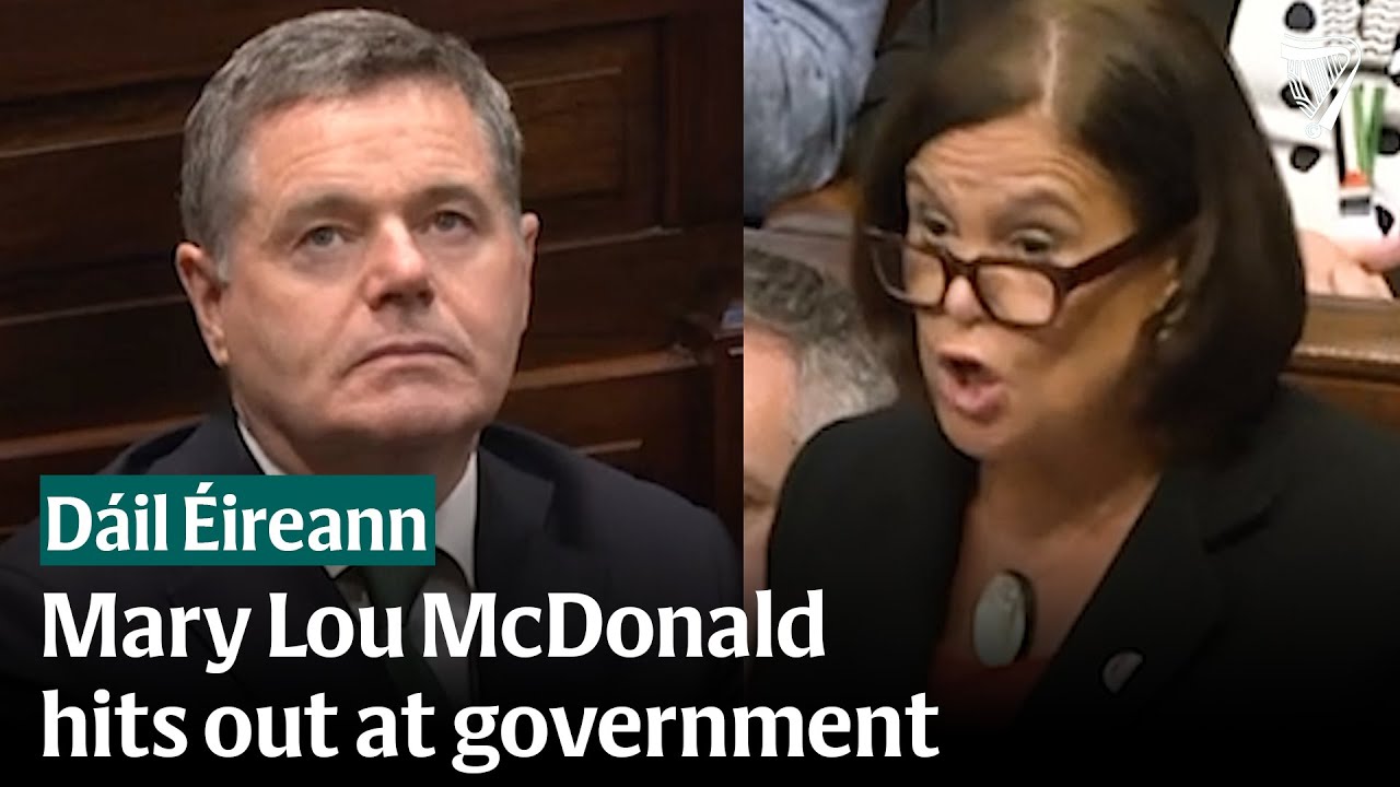 'This may be the worst government in the history of the state!' - Mary Lou McDonald