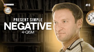 Present Simple Negative | 6-dars | Ingliz tilini 0 dan o'rganish