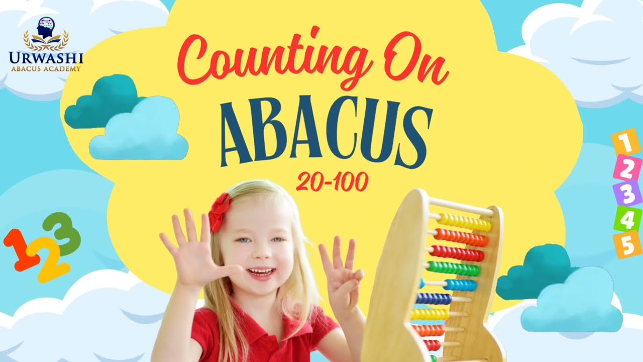 Counting On Abacus|20-100|Learn Numbers on Abacus 