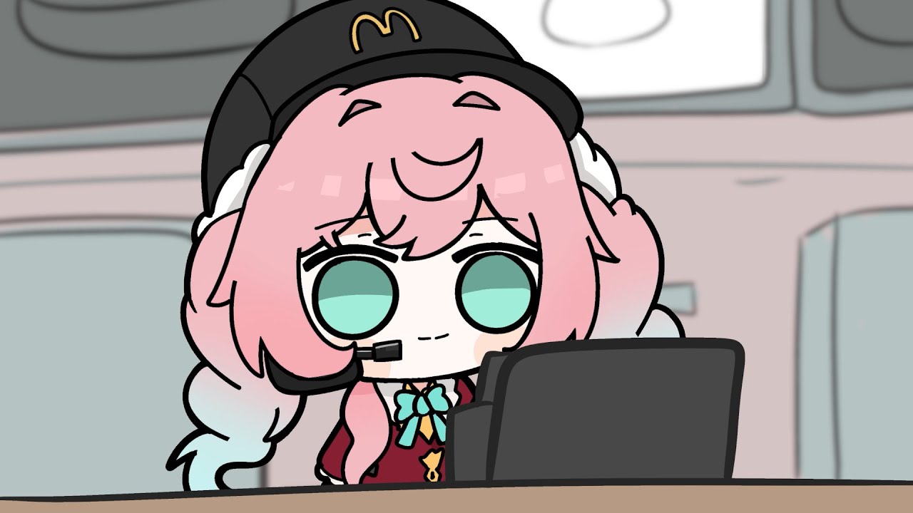 Hyacine Working at McDonald's 🍟