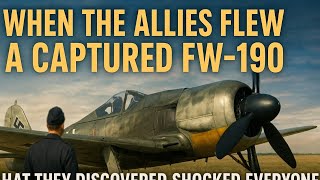 When the Allies Flew a Captured Fw-190 – What They Discovered Shocked Everyone