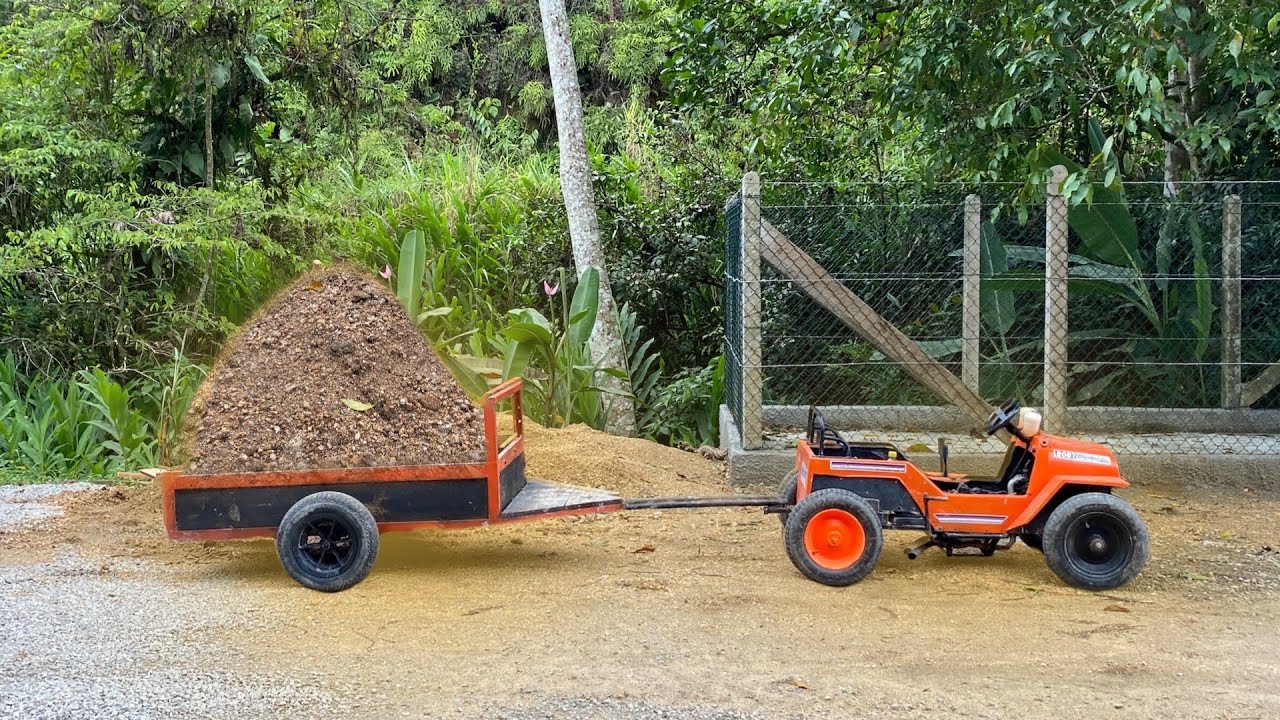 CARREGUEI AREIA COM O MINI JEEP (MINI INSCRITO ME AJUDOU).
