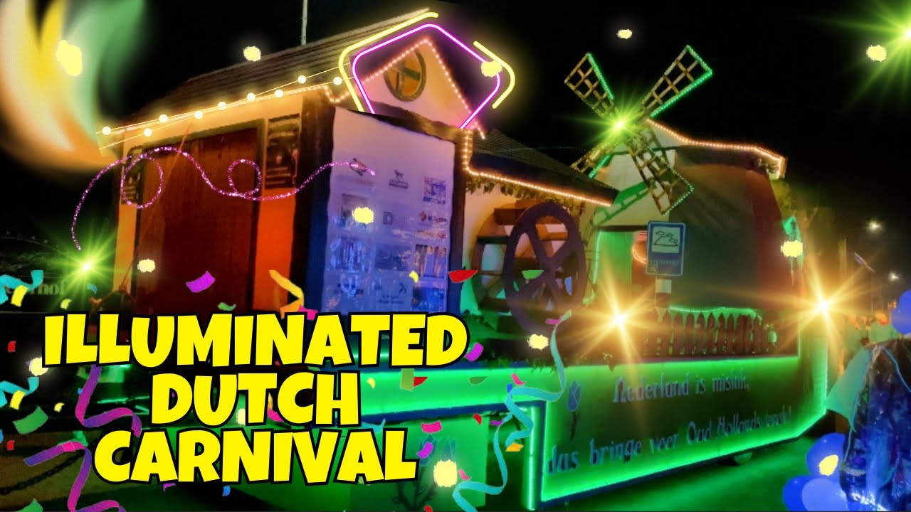 🎭 DUTCH CARNIVAL ILLUMINATED PARADE | LICHTJESOPTOCHT CARNAVAL 2024  🇳🇱