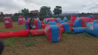 Speedball match at Southwest Paintball 5v5. I got shot off the break. My team had great coms. 