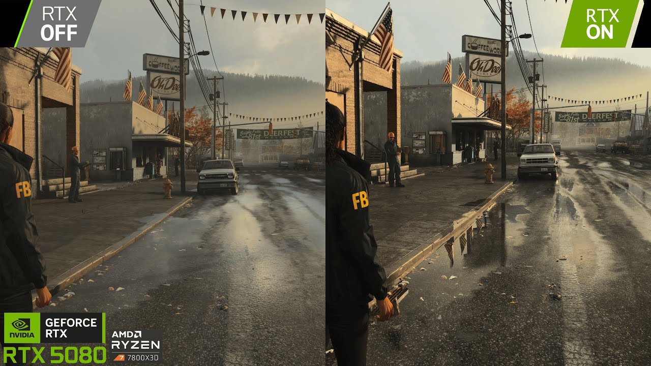 Alan Wake 2 | LOW vs ULTRA Graphics Comparison | Ray Tracing & MFG ON ...
