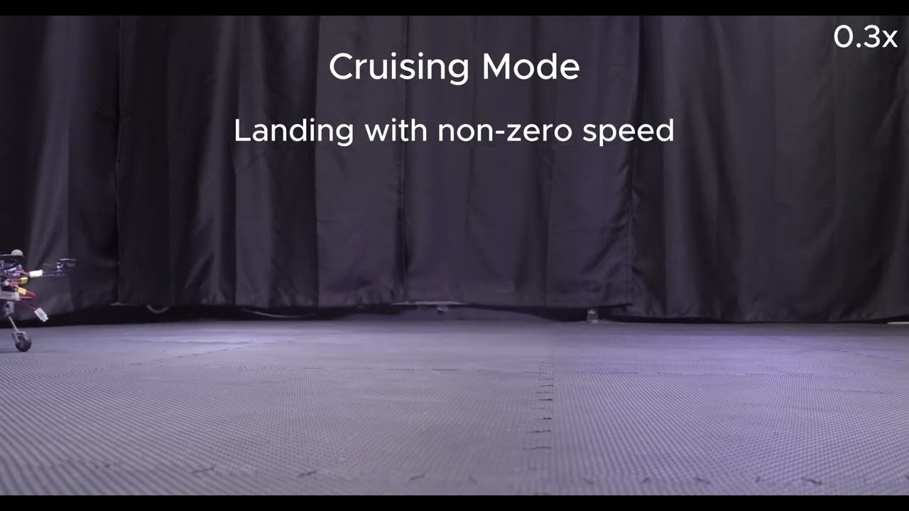 A Hybrid Quadrotor with a Passively Reconfigurable Wheeled Leg