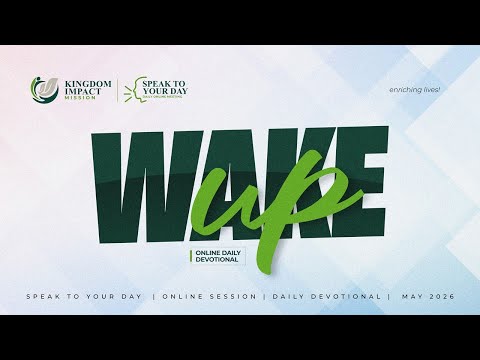 Morning Prayer: Speak to Your Day | Daily Devotional with Pastor Ojuh | 21 May, 2026