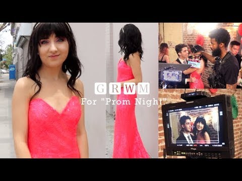 GRWM For A Film!! + Behind The Scenes of "Prom Night" - YouTube