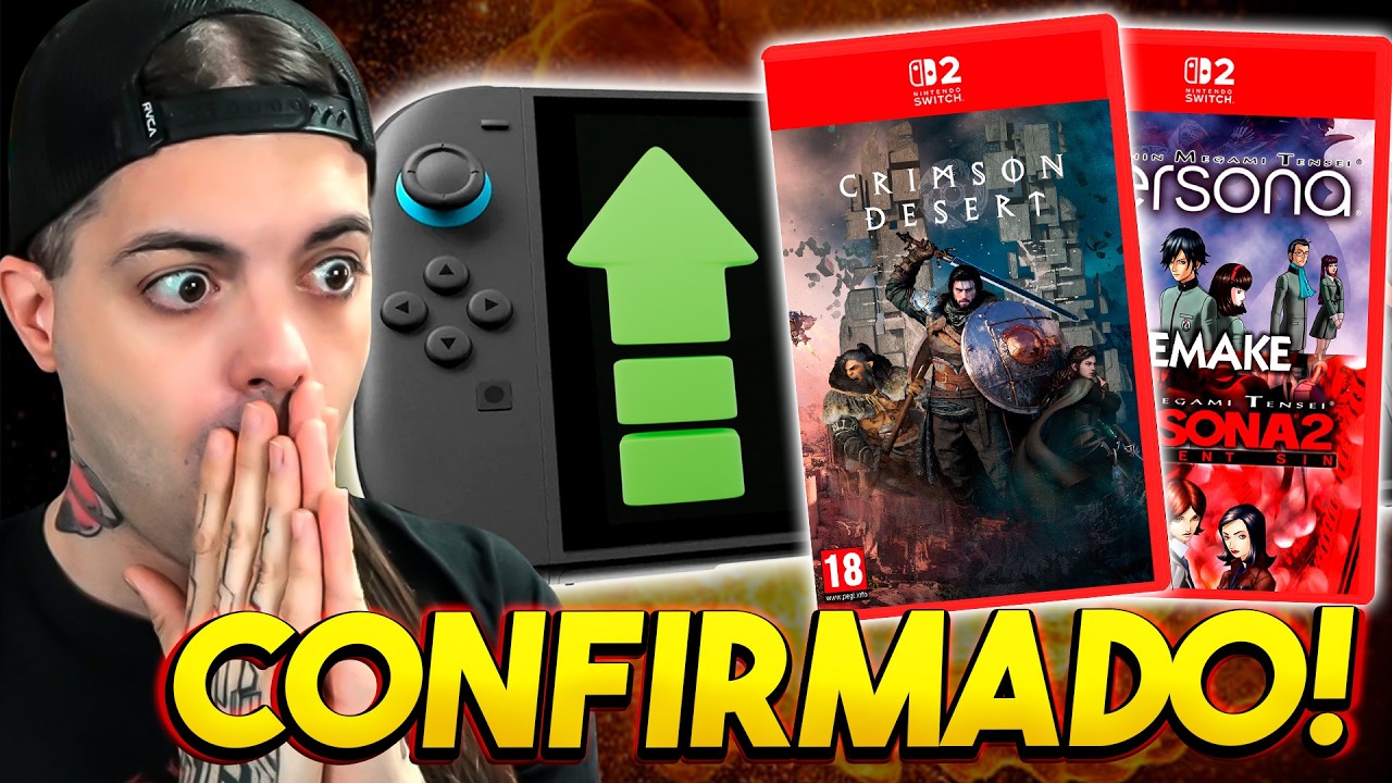 🚨 Nintendo SWITCH 2 recibe OTRA BESTIA TÉCNICA... ¡y MÁS NOTICIONES!