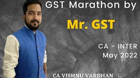 Day - 6: RCM Supplies - Sec 9(3) Reverse Charge Mechanism