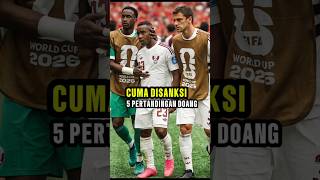 Hanya di hukum 5 pertandingan diang #beritabola #sepakbola