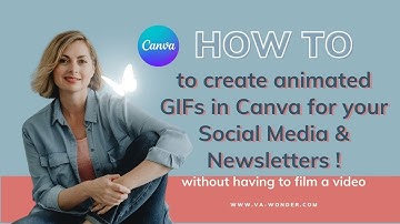 How to create an animated GIF for your social media/ newsletter without filming a video | 4 methods
