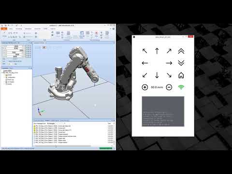 2018.03.02 - Streaming actions to an ABB robot via a Processing client
