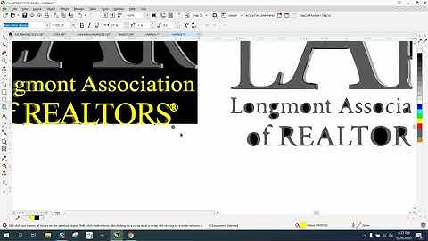 Corel Draw Tips & Tricks Logo clean up Part 2