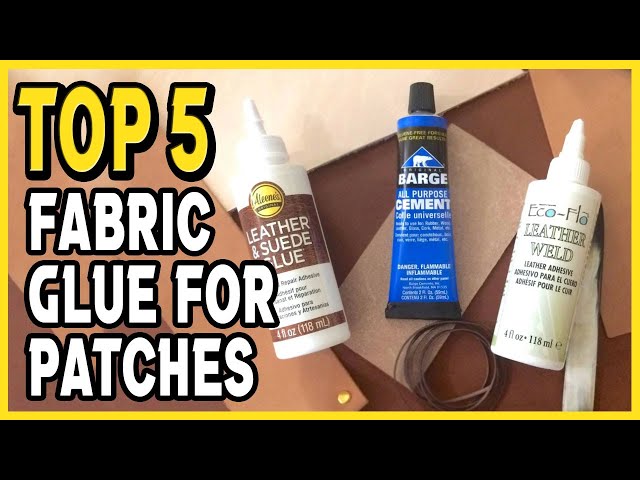 Best Fabric Glue For Patches In 2021 | Which Is The Best Fabric Adhesive  For Patches? - YouTube