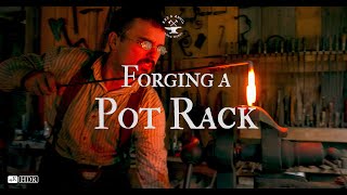 Forging a Pot Rack - Blacksmithing in HDR