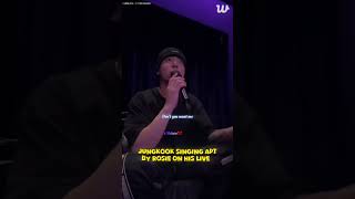 Jungkook Sings Roses Part At Weverse 🥰💜 Resimi