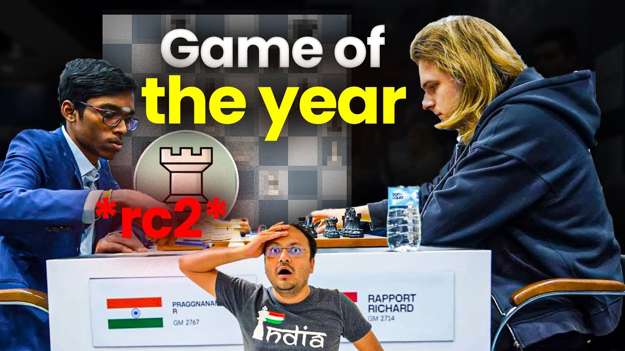 GAME OF THE YEAR!! | Praggnanandhaa vs Richard Rapport | UZChess Cup 2025