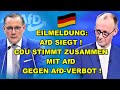 EIL: AfD-SIEG! CDU stimmt GEGEN AfD-Verbot!